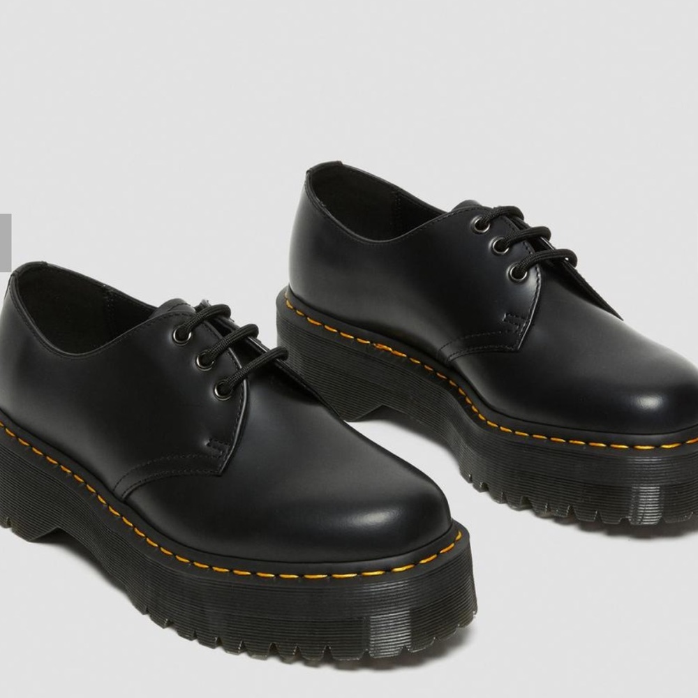 Dr. Martens 1416 SMOOTH LEATHER PLATFORM SHOES